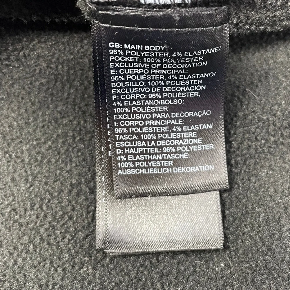 The North Face Black Full Zip Canyonlands Fleece Jacket Men's‎ L Gorpcore